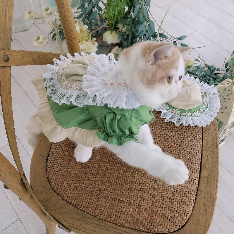 Lolita Maid Pet Cat Clothes