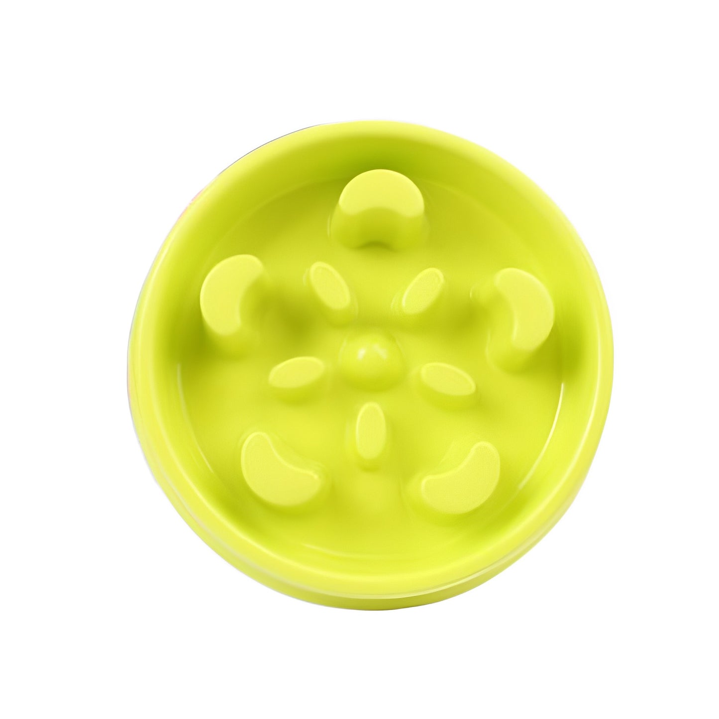 Anti-Choke Plastic Dog Bowl Feeder