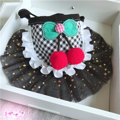 Pet Cat Dog Lace Bib