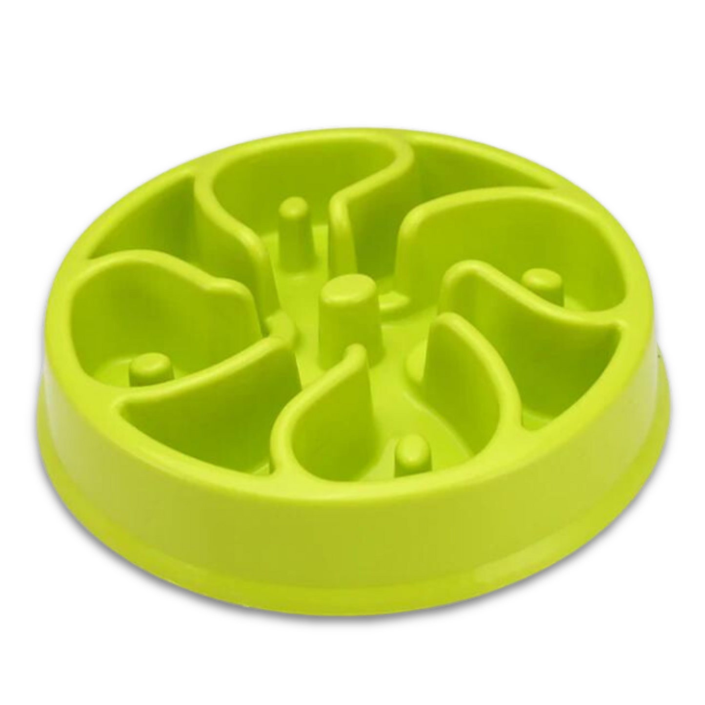 Anti-Choke Plastic Dog Bowl Feeder