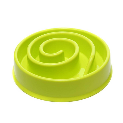 Anti-Choke Plastic Dog Bowl Feeder