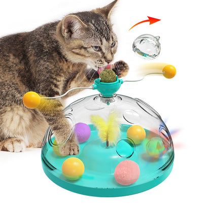 Funny Windmill Multifunctional Turntable Pet Cat Toys