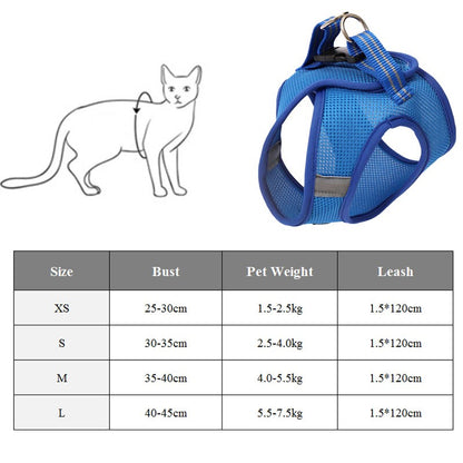 Cat Traction Harness Leash