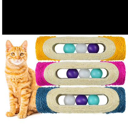 Durable Long Sisal Drum Chewable Cat Toys