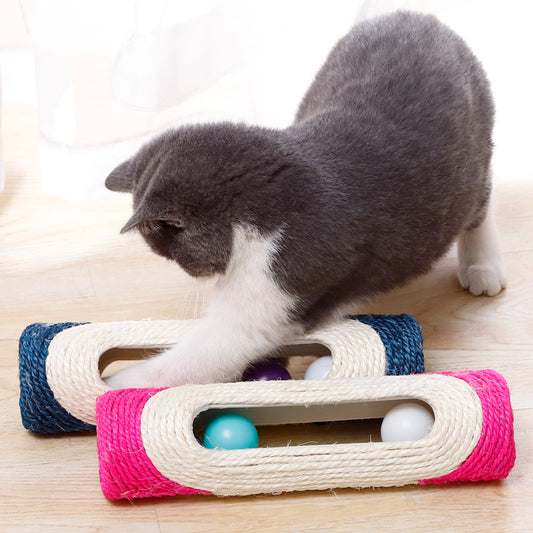 Durable Long Sisal Drum Chewable Cat Toys