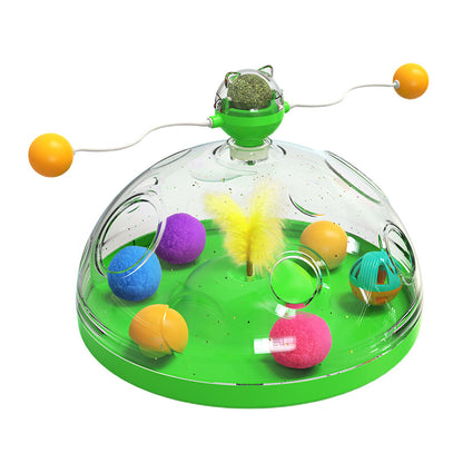 Funny Windmill Multifunctional Turntable Pet Cat Toys