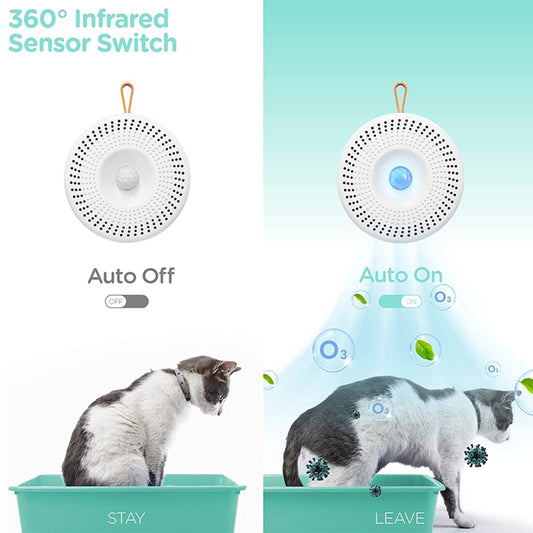 Cat Litter Box Smart Deodorizer