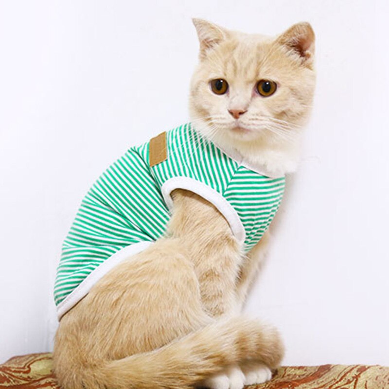 Classic Stripe Pet Cat Clothes