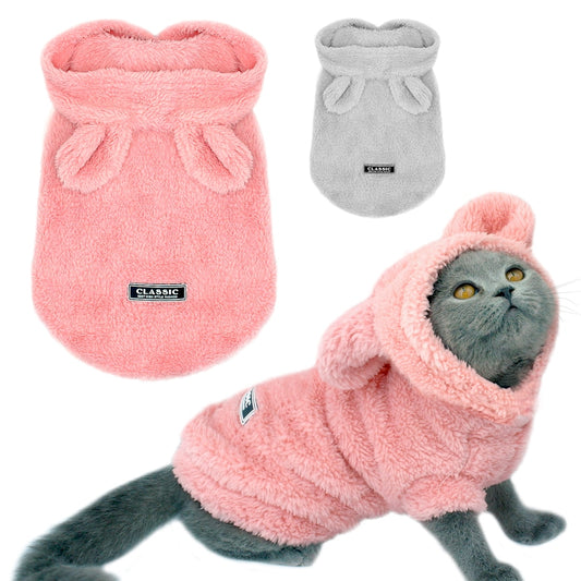 Warm Winter Cat Clothes