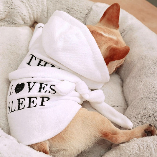 Pet Dog Summer Sleeping Bath Clothes