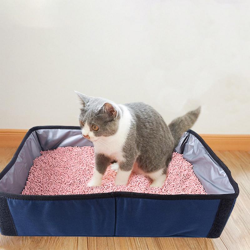 Portable Waterproof Cat Litter Box