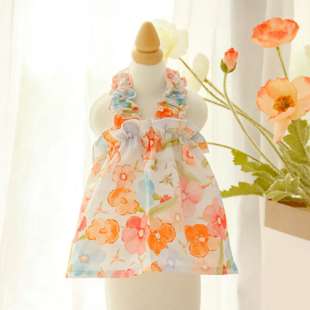 Cotton Pet Fashionable Summer Cat Dress