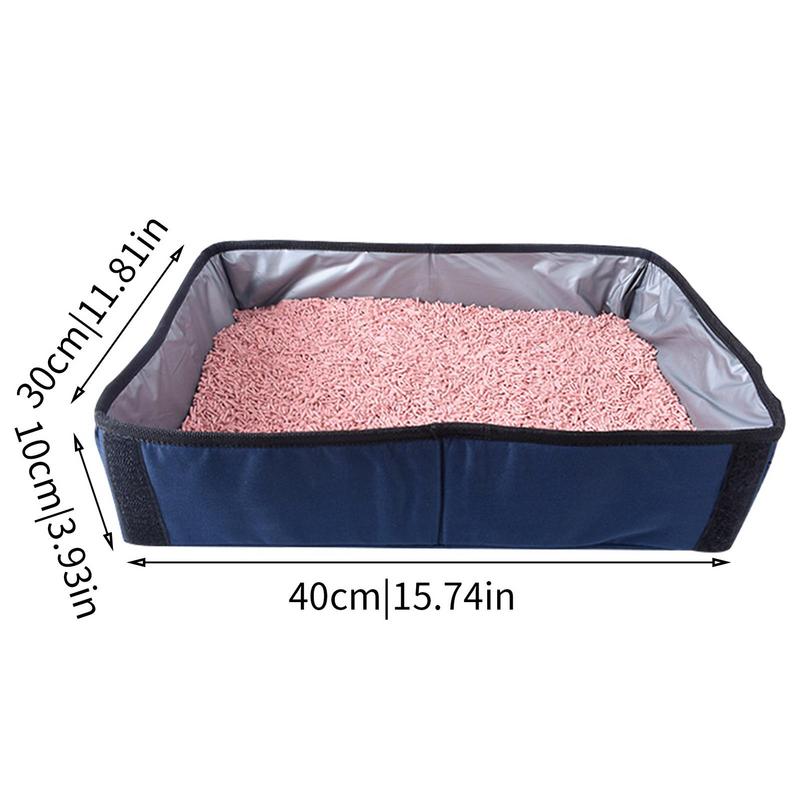 Portable Waterproof Cat Litter Box