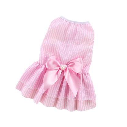 Pet Cat Summer Princess Dress