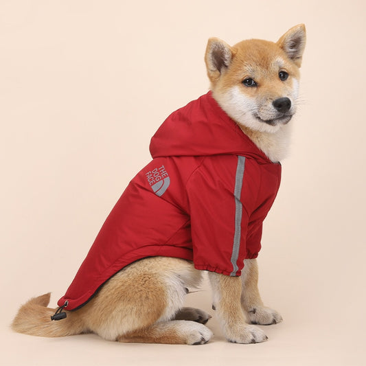 Dog Pet Reflective Fleece Jacket