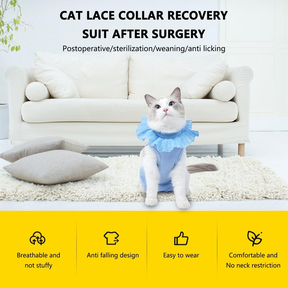 Breathable Cat Recovery Clothes