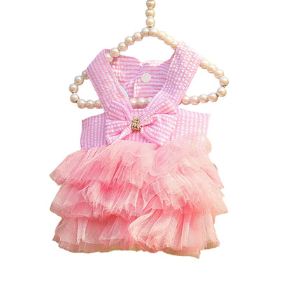 Pet Cat Summer Princess Dress