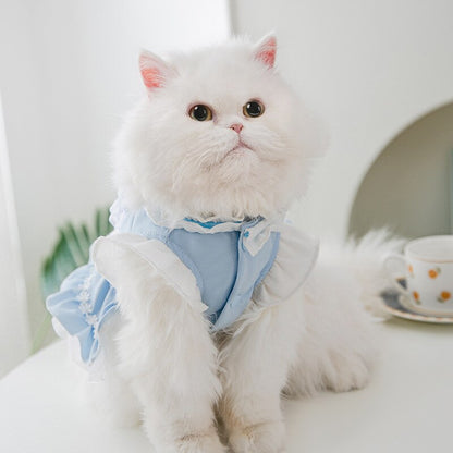 Fashionable Cat Lace Maid Dress