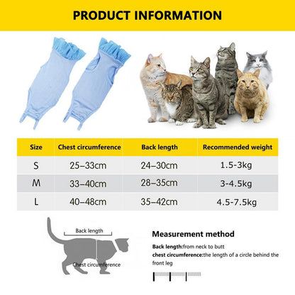 Breathable Cat Recovery Clothes