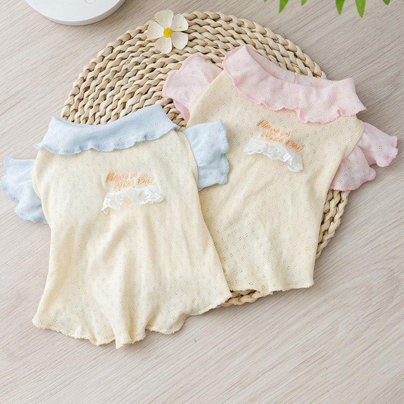 Breathable Spring Summer Cat Clothes