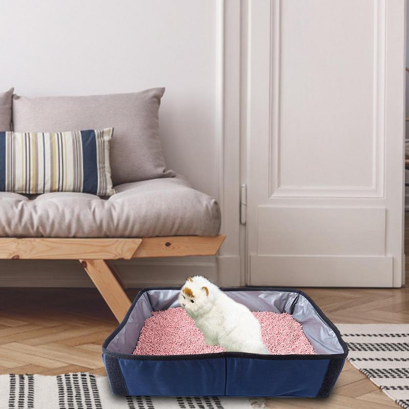 Portable Waterproof Cat Litter Box