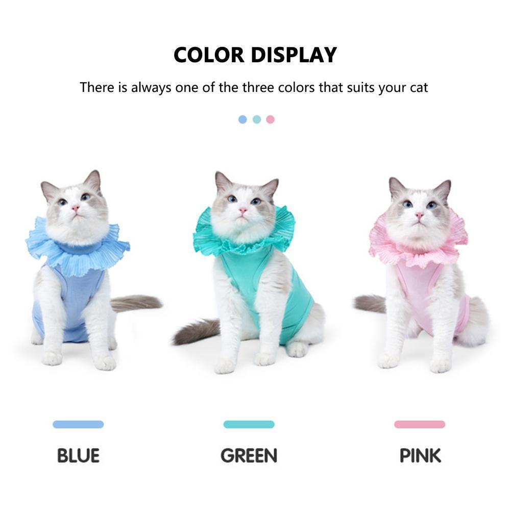 Breathable Cat Recovery Clothes