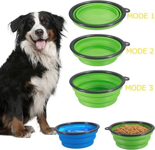350 & 1000ML Silicone Dog Bowls